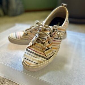 Sperry Multicolor Striped Sneakers